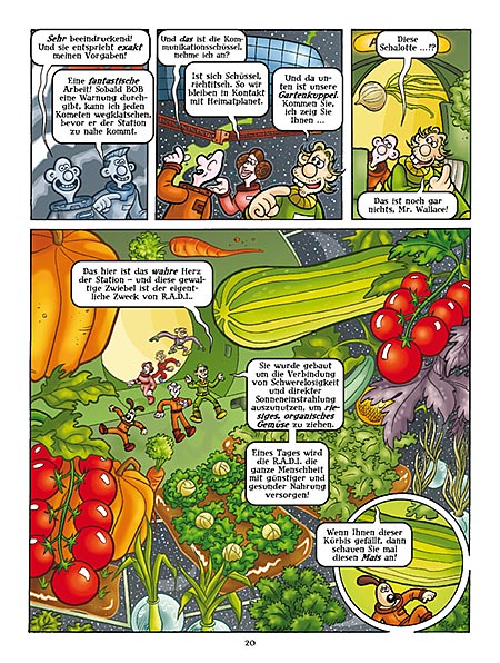 Leseprobe aus Comicspaß mit Wallace & Gromit 2 - Seite 20