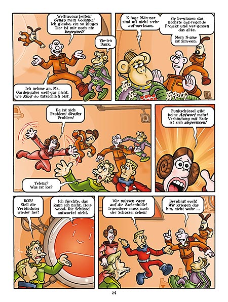 Leseprobe aus Comicspaß mit Wallace & Gromit 2 - Seite 24