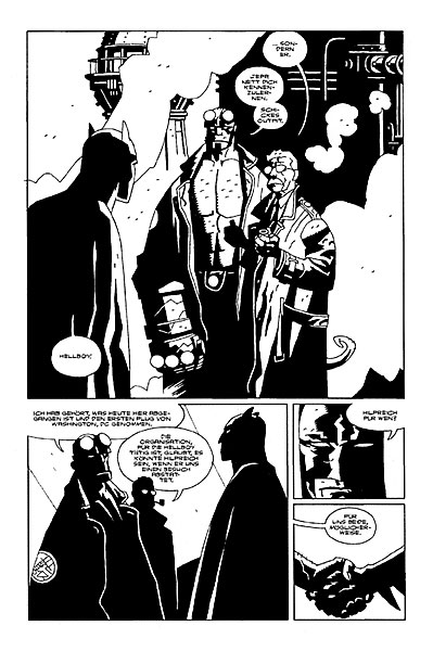 Leseprobe aus Hellboy 3: Batman / Hellboy / Starman - Seite 1