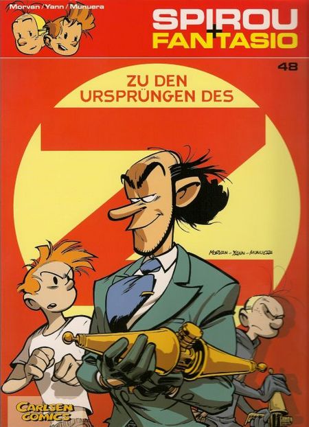 Spirou & Fantasio 48: Zu den Ursprüngen des Z - Das Cover