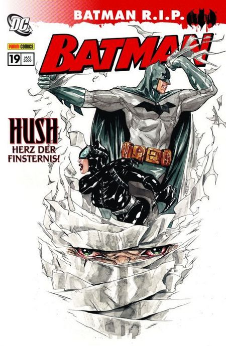 Batman Sonderband 19: Hush - Herz der Finsternis - Das Cover