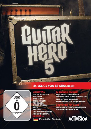 Guitar Hero 5 - Der Packshot