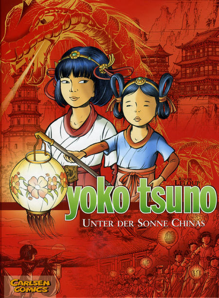 Yoko Tsuno 5: Unter der Sonne Chinas - Das Cover
