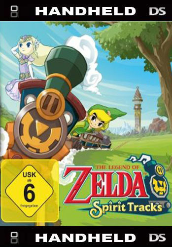The Legend Of Zelda: Spirit Tracks - Der Packshot