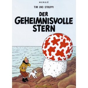 Tim & Struppi Farbfaksimile 9: Der geheimnisvolle Stern - Das Cover