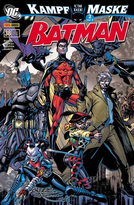 Batman 38: Kampf um die Maske 2 (von 3) - Das Cover