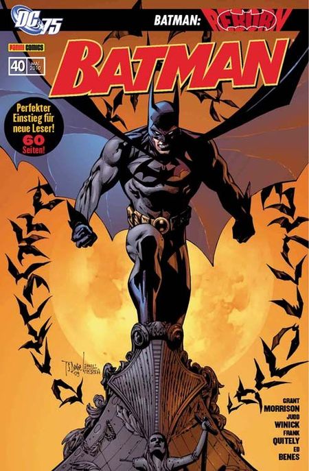 Batman 40: Batman Reborn - Das Cover
