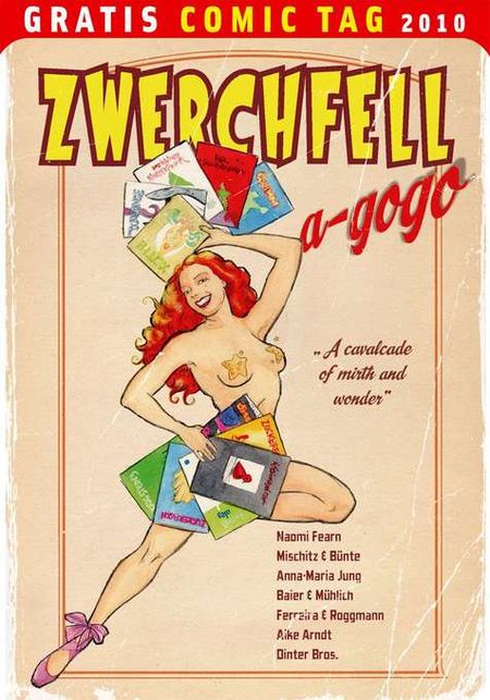 Zwerchfell a-gogo - Gratis Comic Tag 2010 - Das Cover