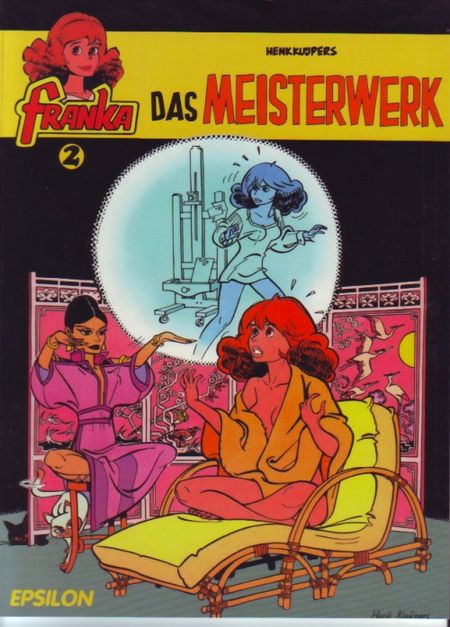 Franka 2: Das Meisterwerk - Das Cover