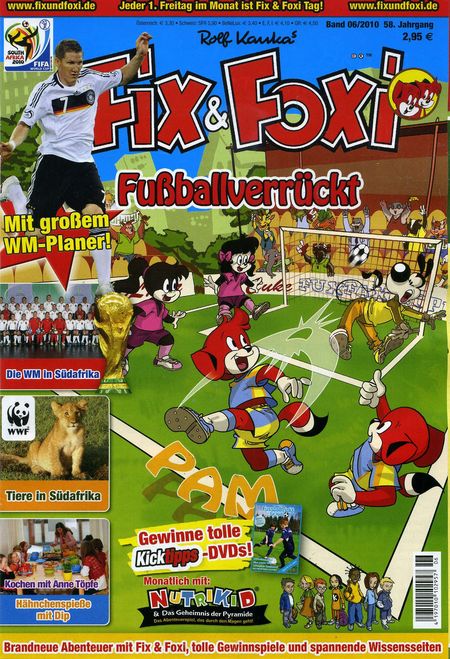 Fix & Foxi Magazin Nr. 06/2010 - Das Cover
