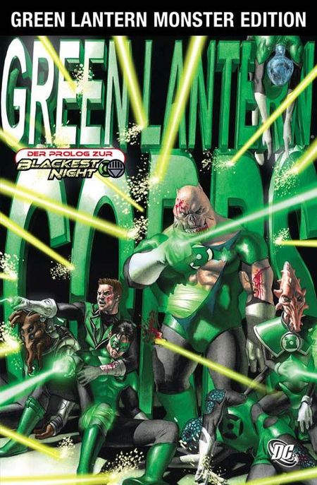 Green Lantern Monster Edition 2 - Das Cover