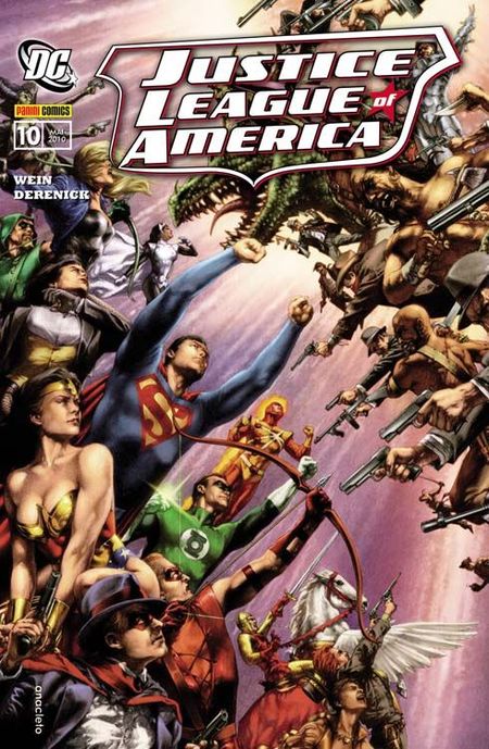 Justice League of America 10: Das Glück des Tüchtigen - Das Cover
