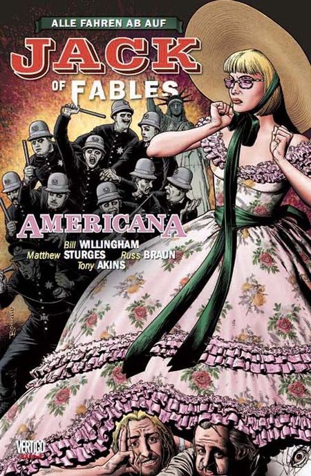 Jack of Fables 4: Americana - Das Cover