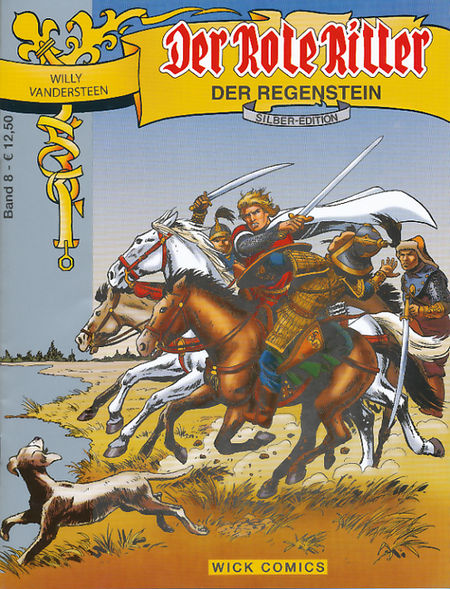 Der Rote Ritter Silber-Edition 8: Der Regenstein - Das Cover