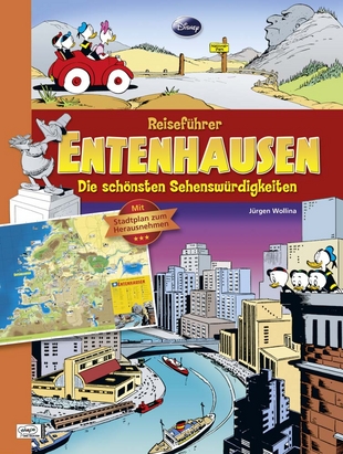 Reiseführer Entenhausen: Die schönsten Sehenswürdigkeiten - Das Cover