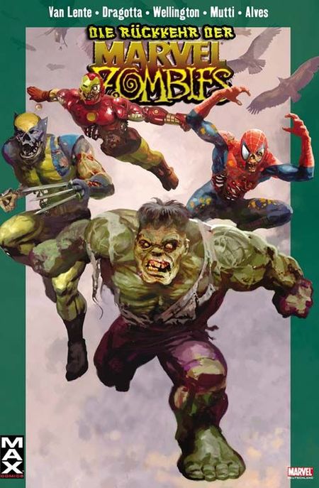 Max 36: Die Rückkehr der Marvel Zombies - Das Cover