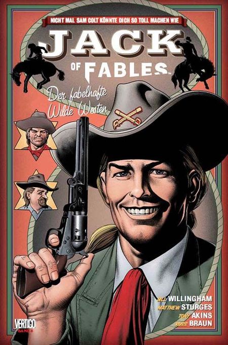 Jack of Fables 5: Der fabelhafte Wilde Westen - Das Cover