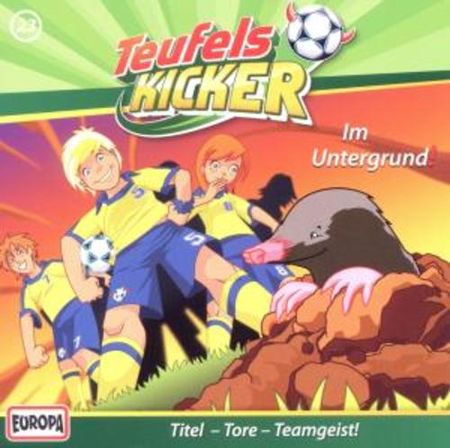 Die Teufelskicker - 23: Im Untergrund! - Das Cover