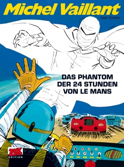 Michel Vaillant 17: Das Phantom der 24 Stunden von Le Mans - Das Cover