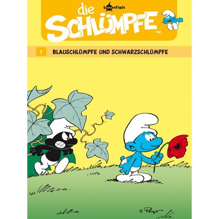 Die Schlümpfe 1: Blauschlümpfe und Schwarzschlümpfe - Das Cover