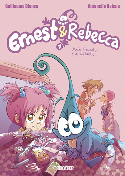 Ernest & Rebecca 1: Mein Freund, die Mikrobe - Das Cover