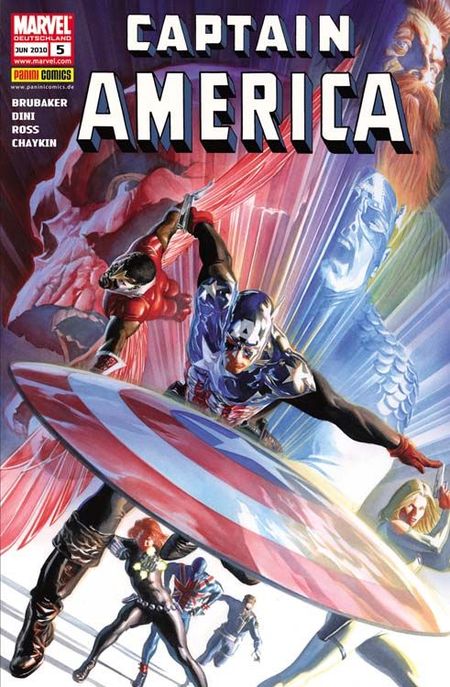 Captain America 5: Wächter der Freiheit - Das Cover