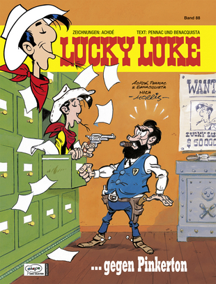 Lucky Luke 88: Lucky Luke gegen Pinkerton - Das Cover