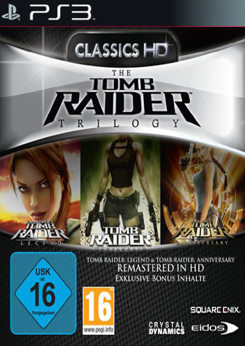 Tomb Raider Trilogy - Der Packshot