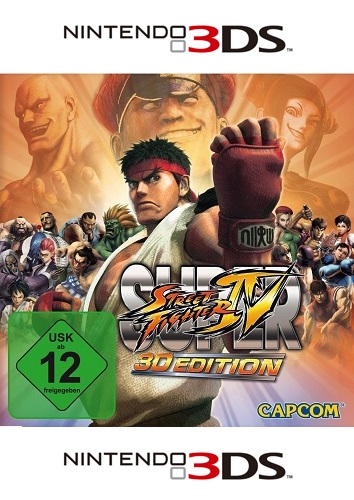 Super Street Fighter IV - 3D Edition - Der Packshot