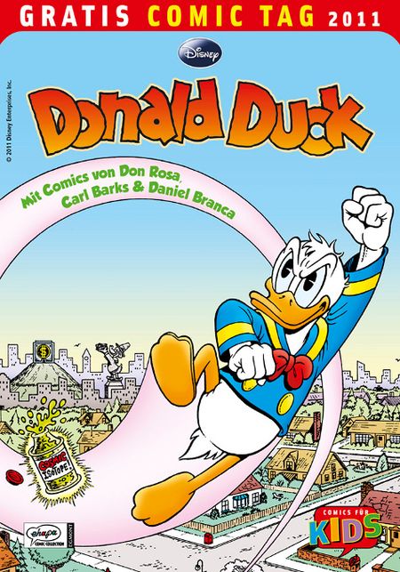 Donald Duck - Gratis Comic Tag 2011 - Das Cover