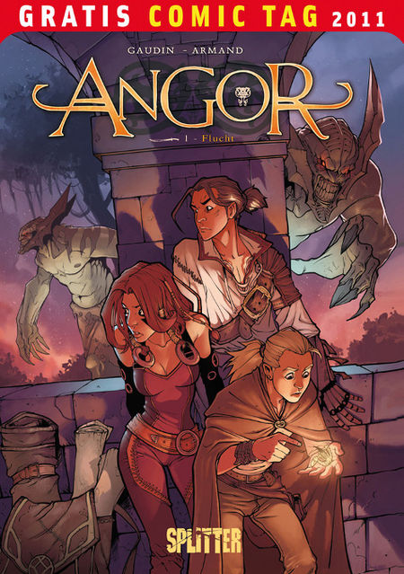 Angor 1 - Flucht - Gratis-Comic-Tag 2011 - Das Cover