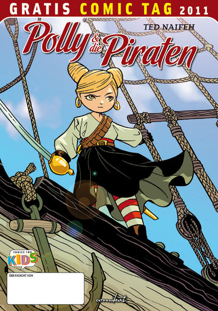 Polly und die Piraten - Gratis Comic Tag 2011 - Das Cover