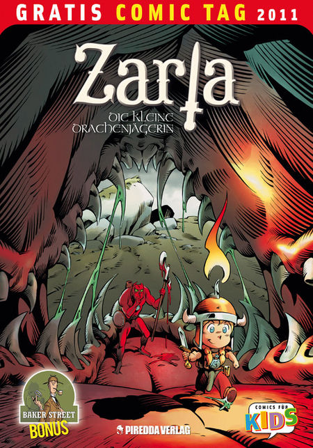 Zarla – Die kleine Drachenjägerin - Gratis Comic Tag 2011 - Das Cover
