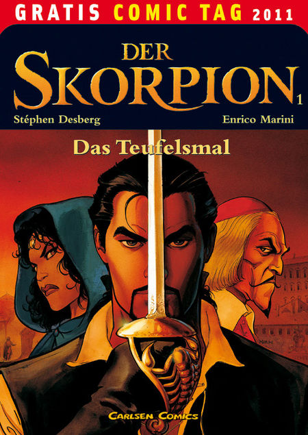Der Skorpion 1: Das Teufelsmal - Gratis Comic Tag 2011 - Das Cover