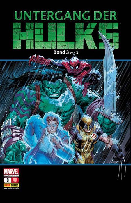 Hulk 8: Untergang der Hulks 3 - Das Cover
