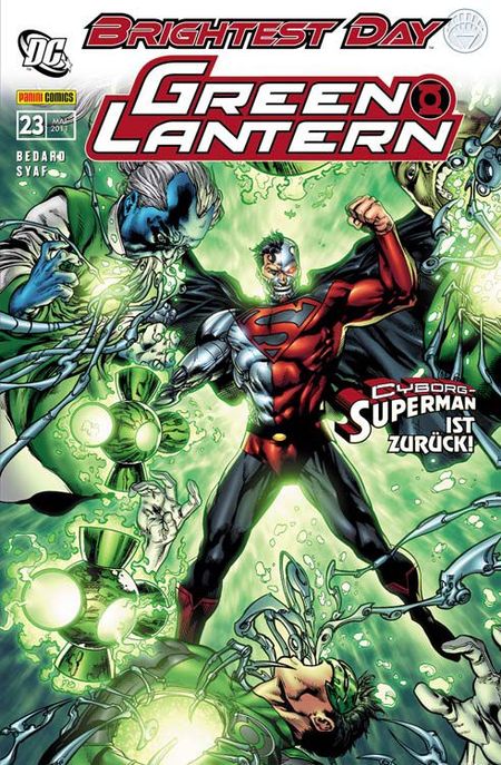 Green Lantern Sonderband 23: Aufstand der Alpha-Lanterns - Das Cover