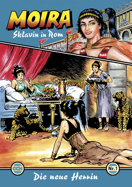 Moira - Sklavin in Rom 1: Die neue Herrin - Das Cover