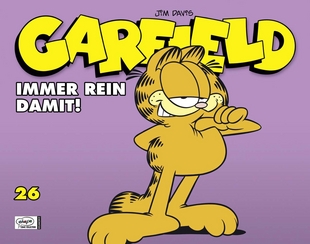 Garfield 26: Immer rein damit! - Das Cover
