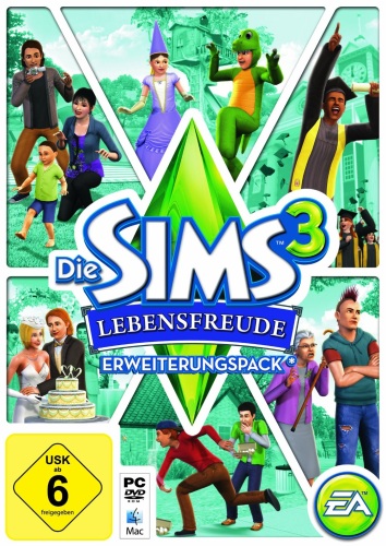 Die Sims 3:Lebensfreude - Der Packshot