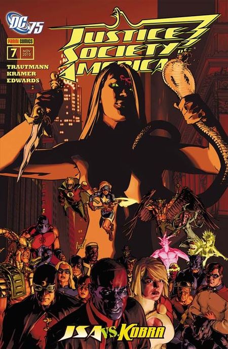 Justice Society of America 7: JSA Vs. Kobra - Das Cover