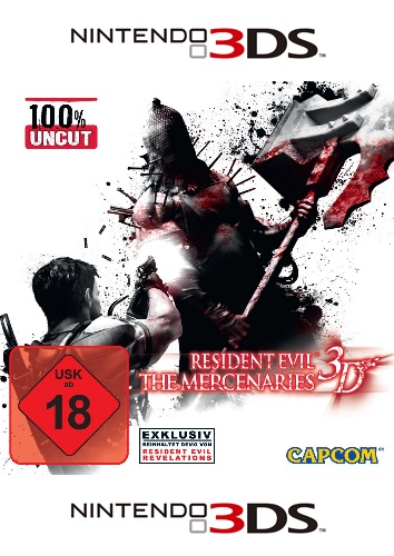 Resident Evil: The Mercenaries 3D - Der Packshot