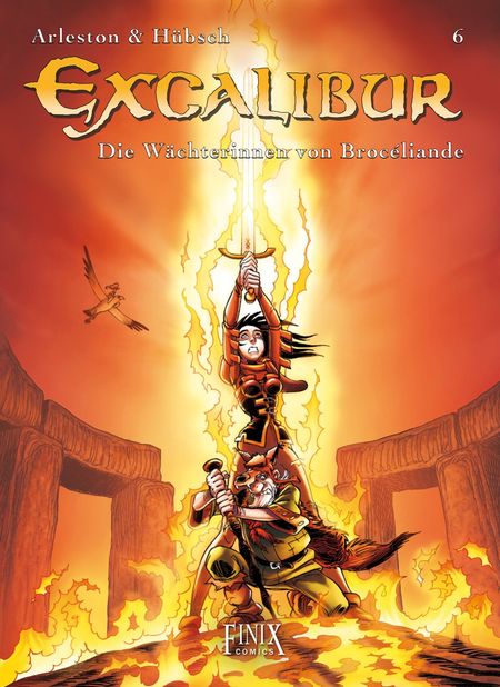 Excalibur 6: Die Wächterinnen von Brocéliande - Das Cover