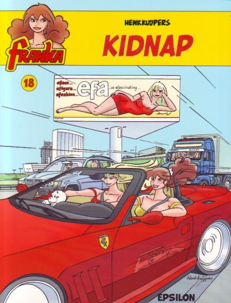 Franka 18: Kidnap - Das Cover