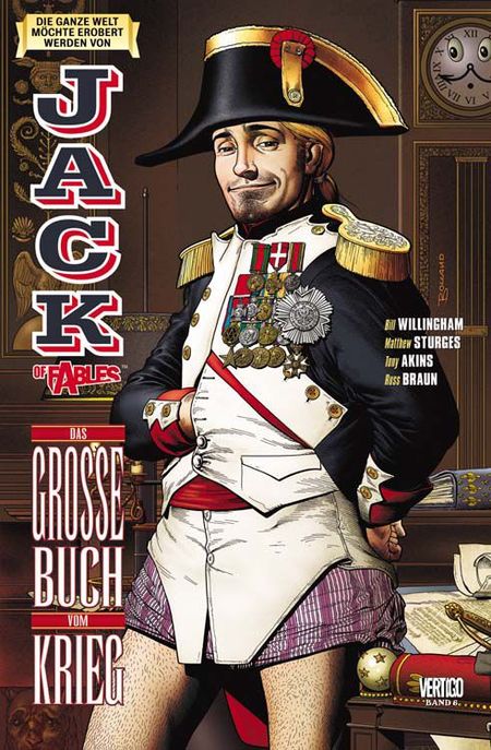 Jack of  Fables 6: Das grosse Buch vom Krieg - Das Cover