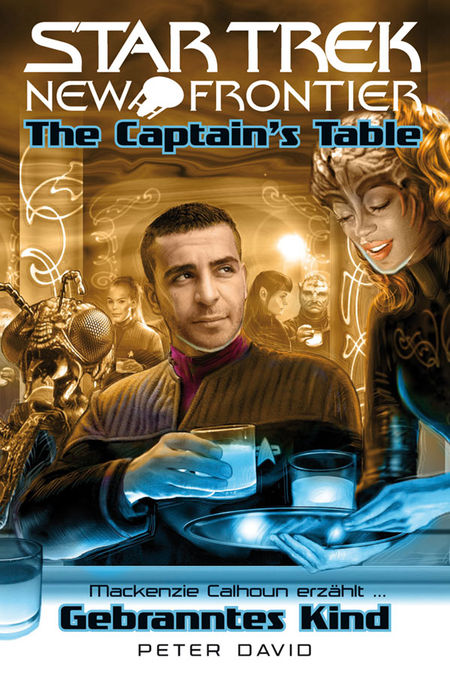 Star Trek - New Frontier: The Captain's Table - Gebranntes Kind - Das Cover
