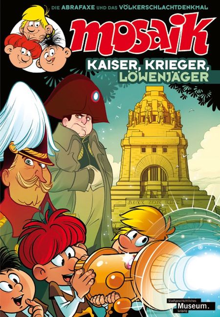 Mosaik: Kaiser, Krieger, Löwenjäger - Das Cover