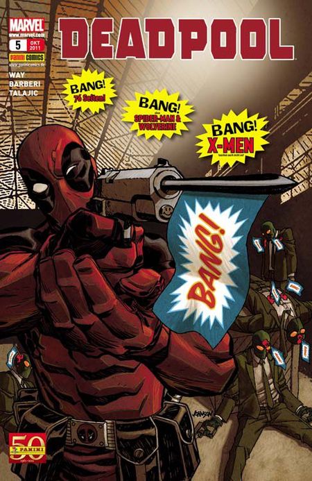 Deadpool 5 - Das Cover