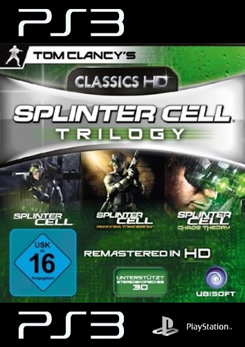 Classics HD: Splinter Cell Trilogy - Der Packshot