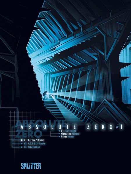 Absolute Zero 1: Mission Sibirien - Das Cover
