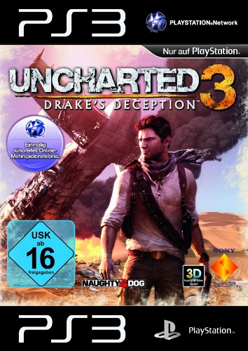 Uncharted 3: Drake's Deception - Der Packshot